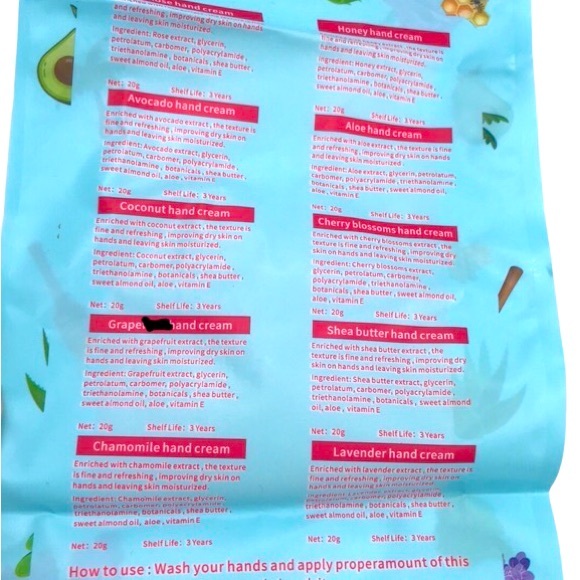 Ankooy Plant Hand Cream Bundle Set of Ten - Picture 3 of 14